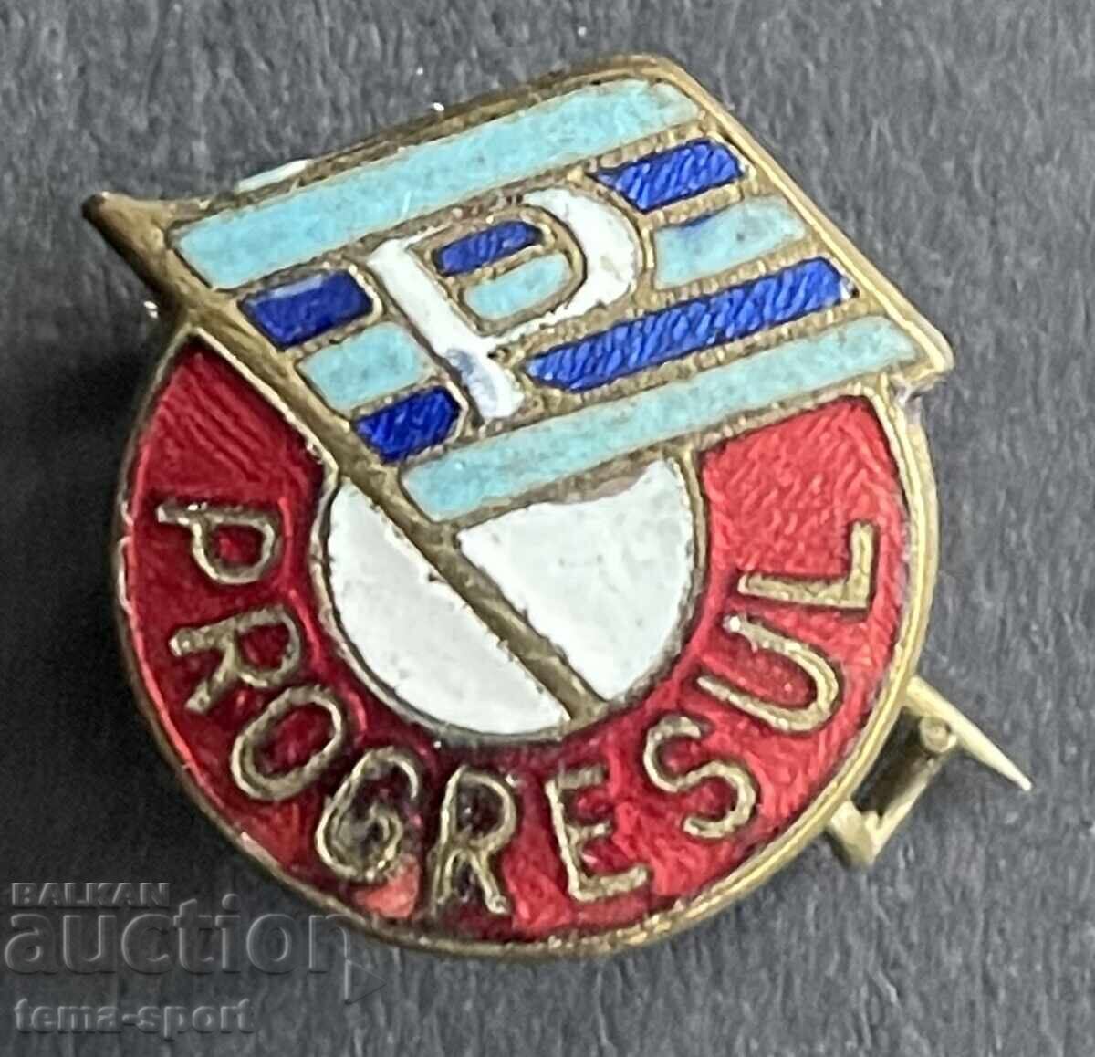 931 Румъния знак футболен клуб Progresul Букурещ емайл