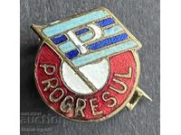 931 Romania Progresul Bucharest football club enamel sign