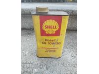 Стара метална туба SHELL за колекция