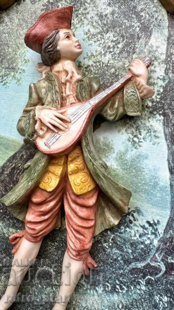 Two romantic Italian vintage wall panels - 6 Two romantic Italian vintage wall panels - 6