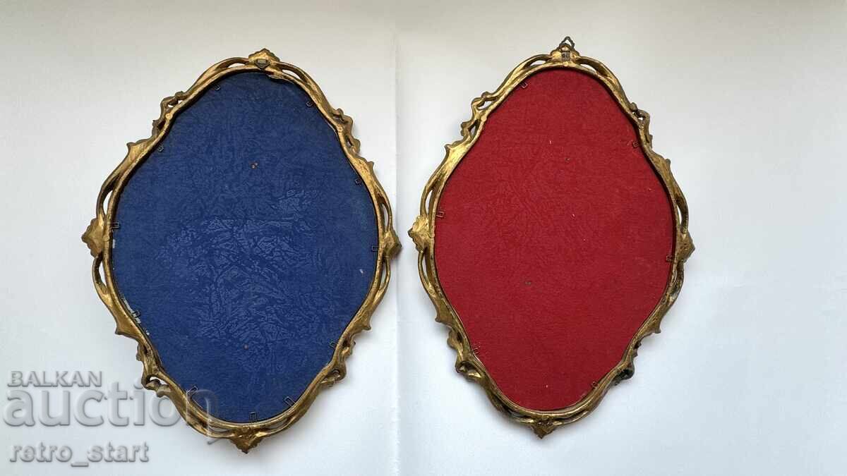 Two romantic Italian vintage wall panels - 7 Two romantic Italian vintage wall panels - 7