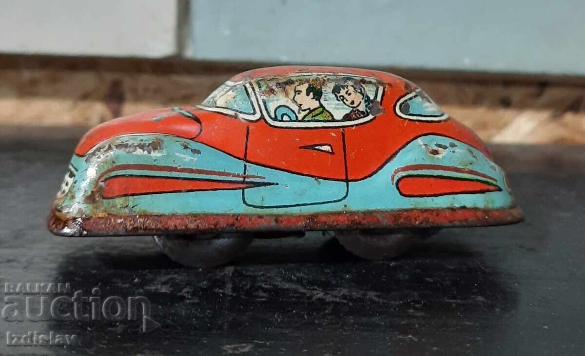 An old tin toy An old tin toy