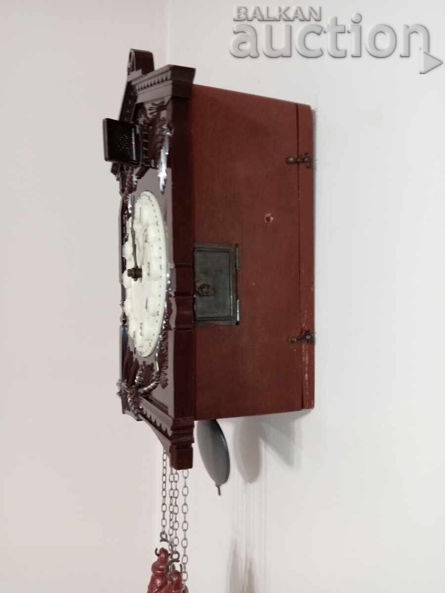 Beacon wall clock with cuckoo cuckoo 70s - 5 Beacon wall clock with cuckoo cuckoo 70s - 5