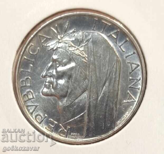 Italy 500 lire 1965 Silver! UNC with price 36.90 BGN | € 18.87