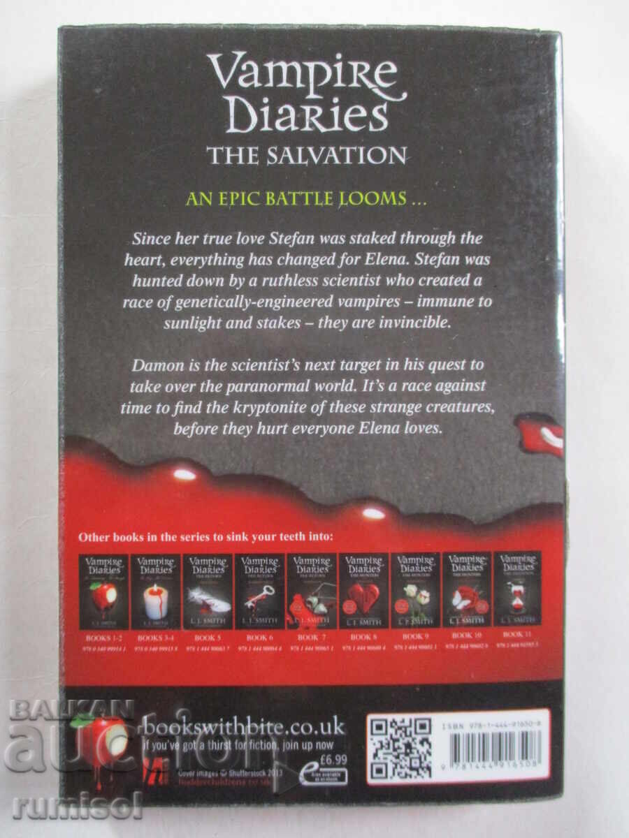 The Vampire Diaries: The Salvation 2: Unspoken, L. J. Smith - 5 The Vampire Diaries: The Salvation 2: Unspoken, L. J. Smith - 5
