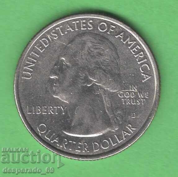 (¯`'•.¸ 25 cents 2016 D USA (Cumberland gap) aUNC¸.•'´¯) with price 1.40 BGN | € 0.72 (¯`'•.¸ 25 cents 2016 D USA (Cumberland gap) aUNC¸.•'´¯) with price 1.40 BGN | € 0.72