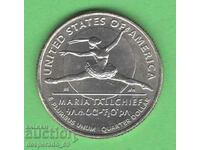 (¯`'•.¸ 25 cents 2023 P USA (Maria Tallchief) UNC-