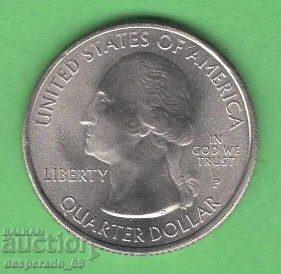 (¯`'•.¸ 25 cents 2017 P USA (Ellis Island) UNC- ¸.•'´¯) with price 1.60 BGN | € 0.82 (¯`'•.¸ 25 cents 2017 P USA (Ellis Island) UNC- ¸.•'´¯) with price 1.60 BGN | € 0.82