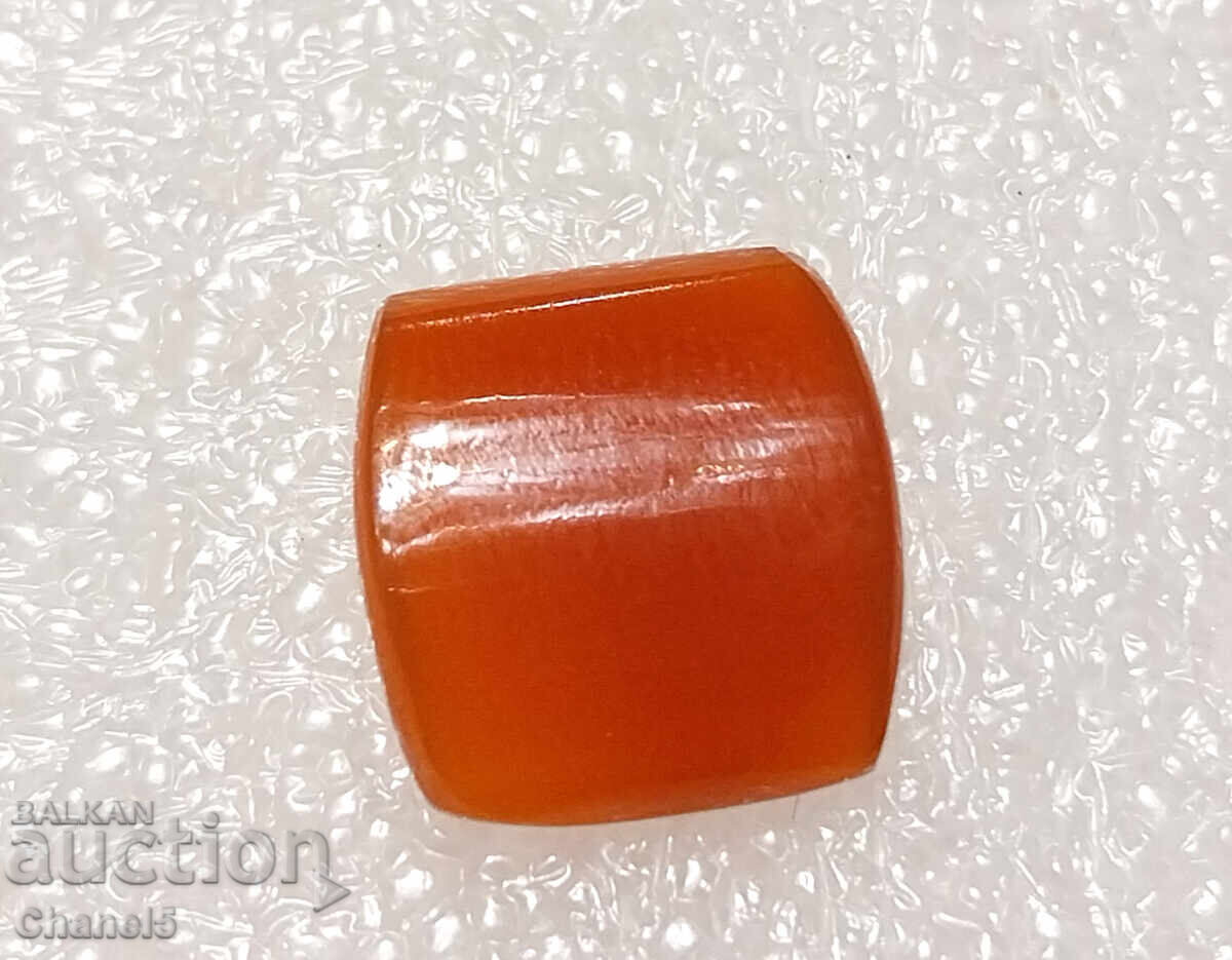 NATURAL CARNELIAN - 6.35 ct - CABOCHON (71) with price 9.00 BGN | € 4.60 NATURAL CARNELIAN - 6.35 ct - CABOCHON (71) with price 9.00 BGN | € 4.60