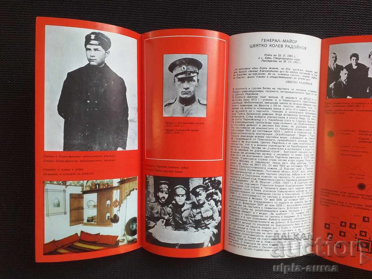 Delivery of Social brochure Tsvyatko Radoynov