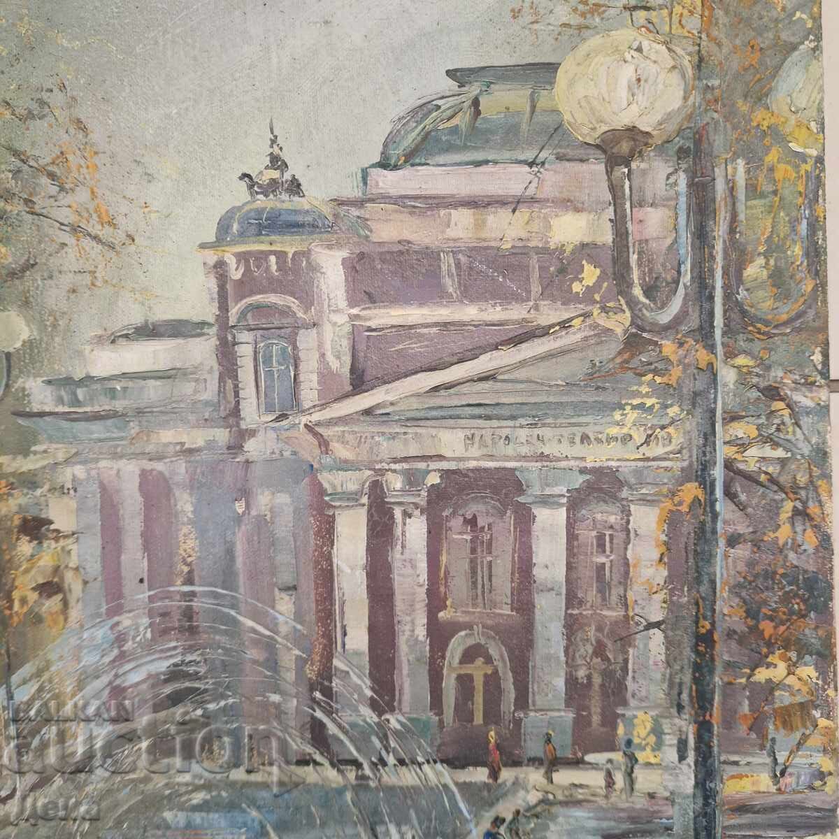 Auction  Masterpiece painting 1991.