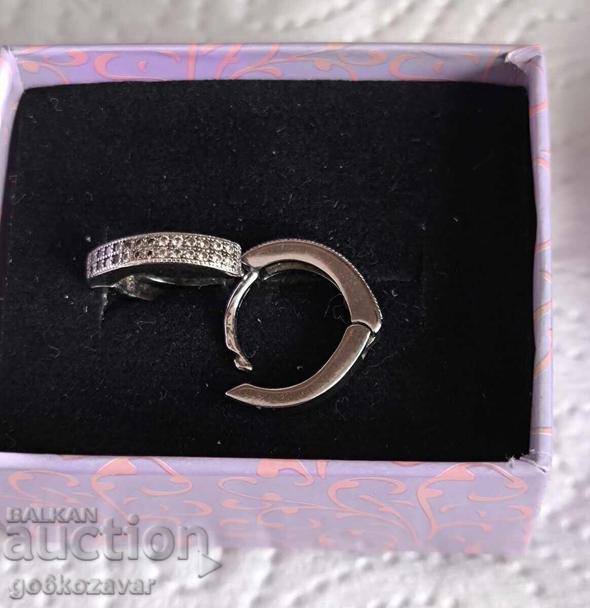 Ασημένια σκουλαρίκια 0,925 Γυναικεία. με τιμή € 17.00 | 33.25 BGN