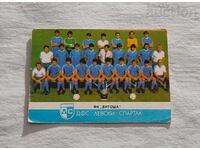 CALENDARUL FC "VITOSHA" DFS "LEVSKI SPARTAK" 1988/