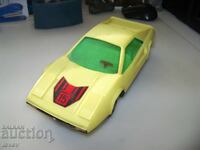 Large plastic car with inertial motor social toy