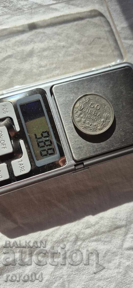 50 LEVA 1940 - 7 50 LEVA 1940 - 7