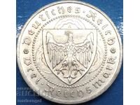 3 timbre 1930 A - Berlin Germania 3 Reich PATINA argint