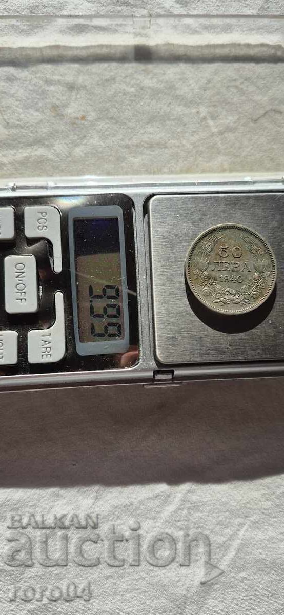 50 LEVA 1940 - 10 50 LEVA 1940 - 10