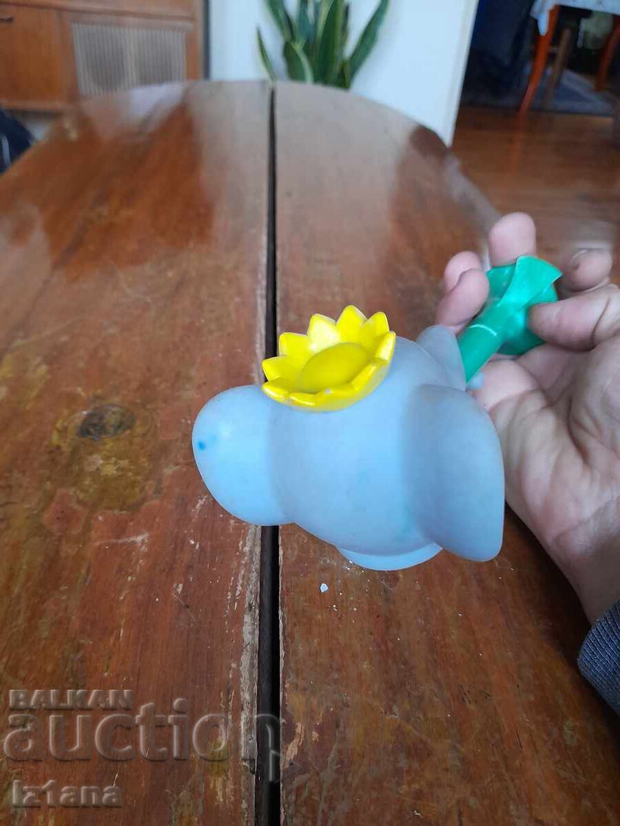 Old horn for children's bicycle, wheel - 5