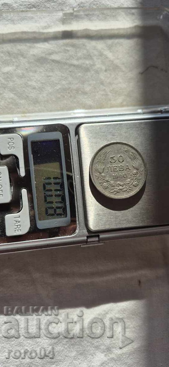 50 LEVA 1940 - 19