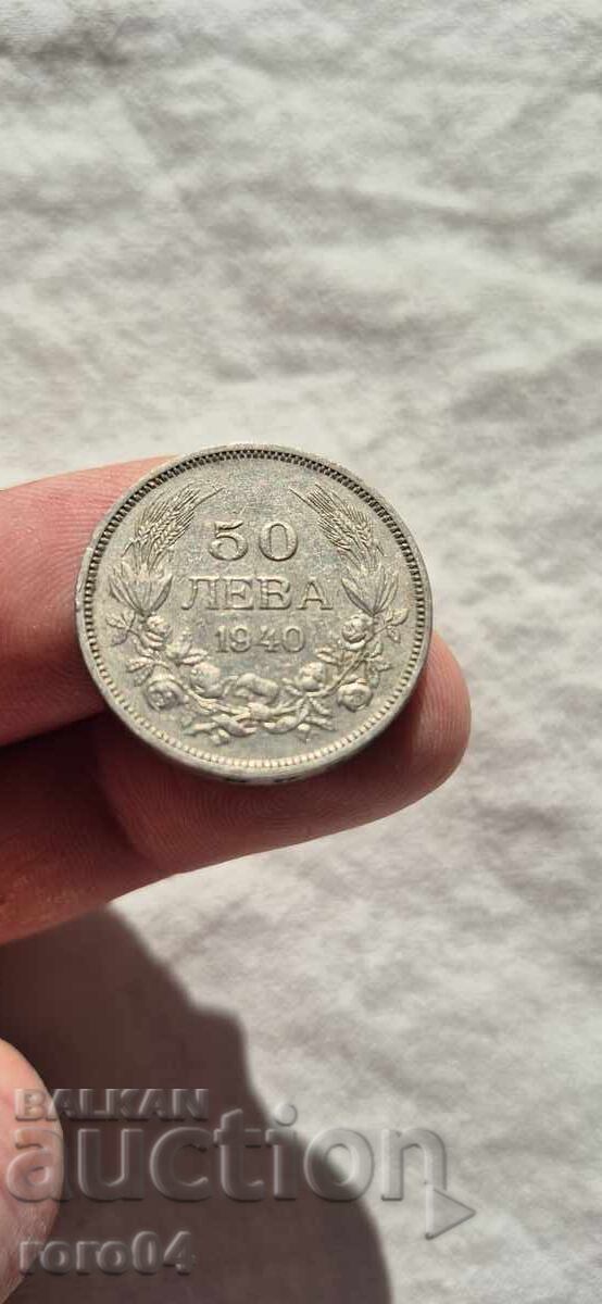 50 LEVA 1940 - 21 - 5