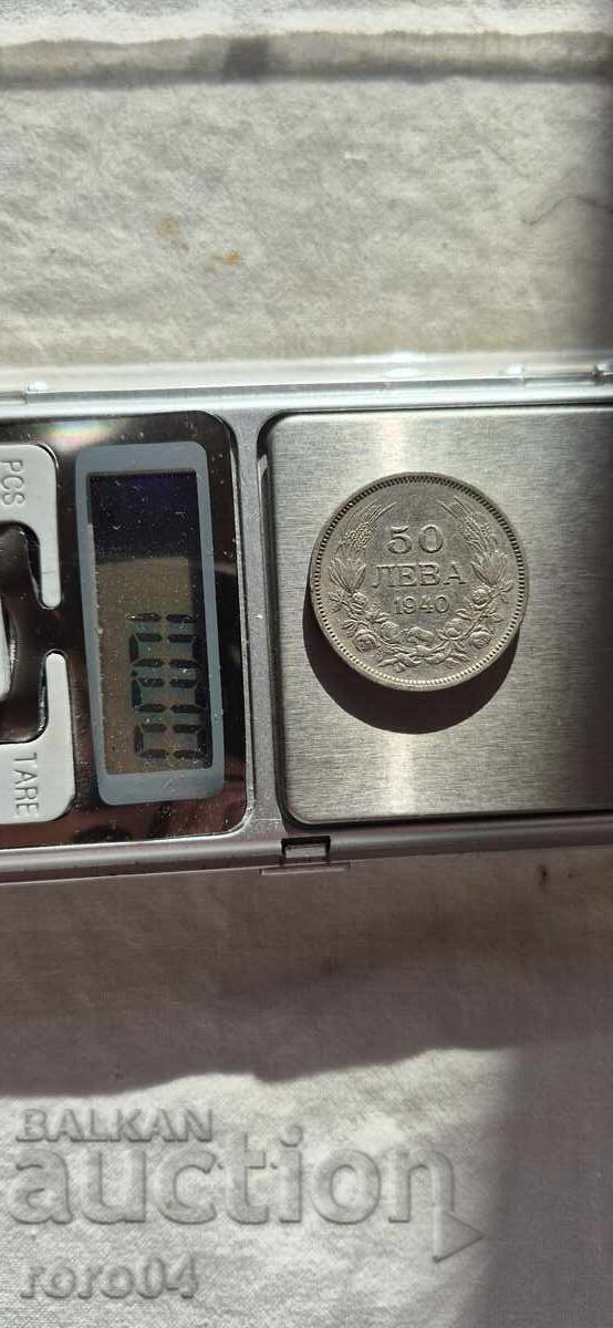 50 LEVA 1940 - 21