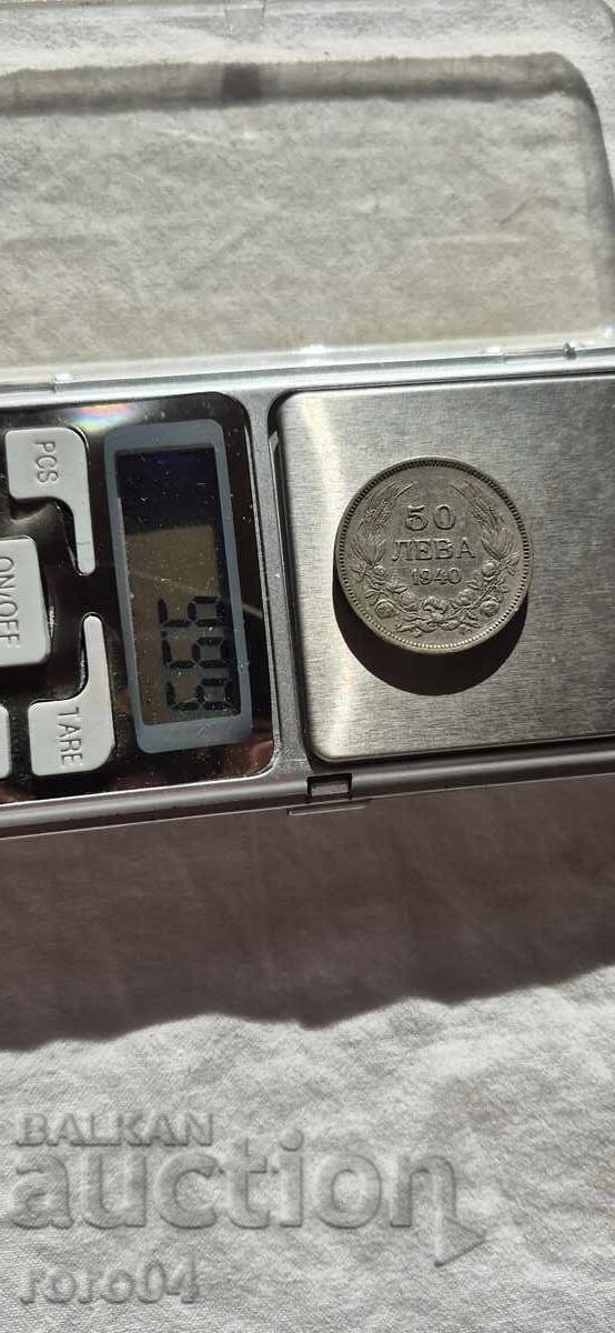 50 LEVA 1940 - 22 50 LEVA 1940 - 22