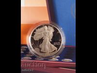 Vultur american de argint 1993, 1 oz, Proof