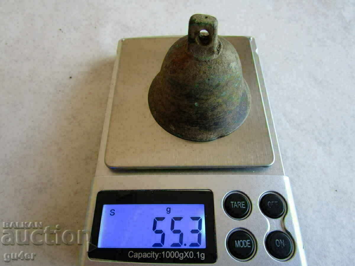 ❌❌Very old bronze bell, weight - 55.30 g. - ORIGINAL❌❌ - 5