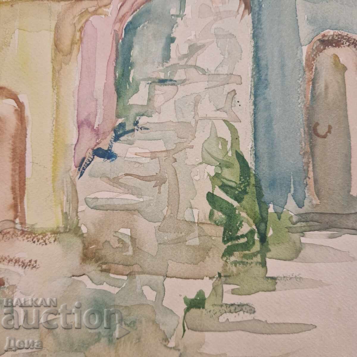 Παλιά ακουαρέλα - 6 Παλιά ακουαρέλα - 6