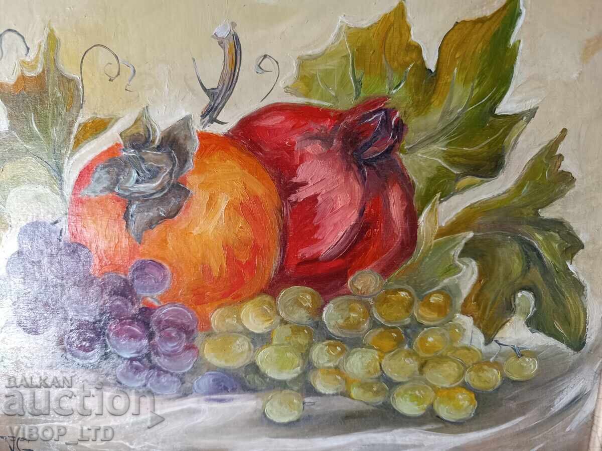 artist/painting "STILL LIFE"/oil/canvas/frame/signature - 5 artist/painting "STILL LIFE"/oil/canvas/frame/signature - 5