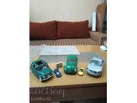 lot de trei mașini metalice 1/18 Fiat, Vw, Audi TT