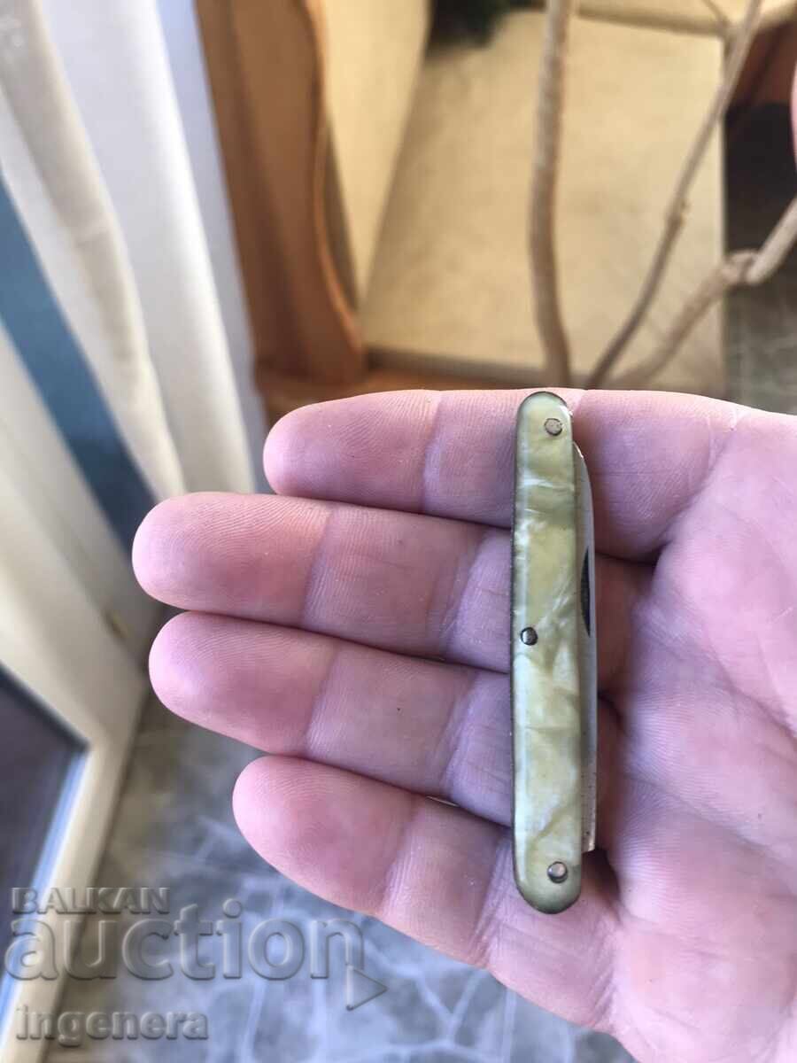 FOLDING KNIFE, OLD BLADE, GABROVO with price 32.00 BGN | € 16.36 FOLDING KNIFE, OLD BLADE, GABROVO with price 32.00 BGN | € 16.36