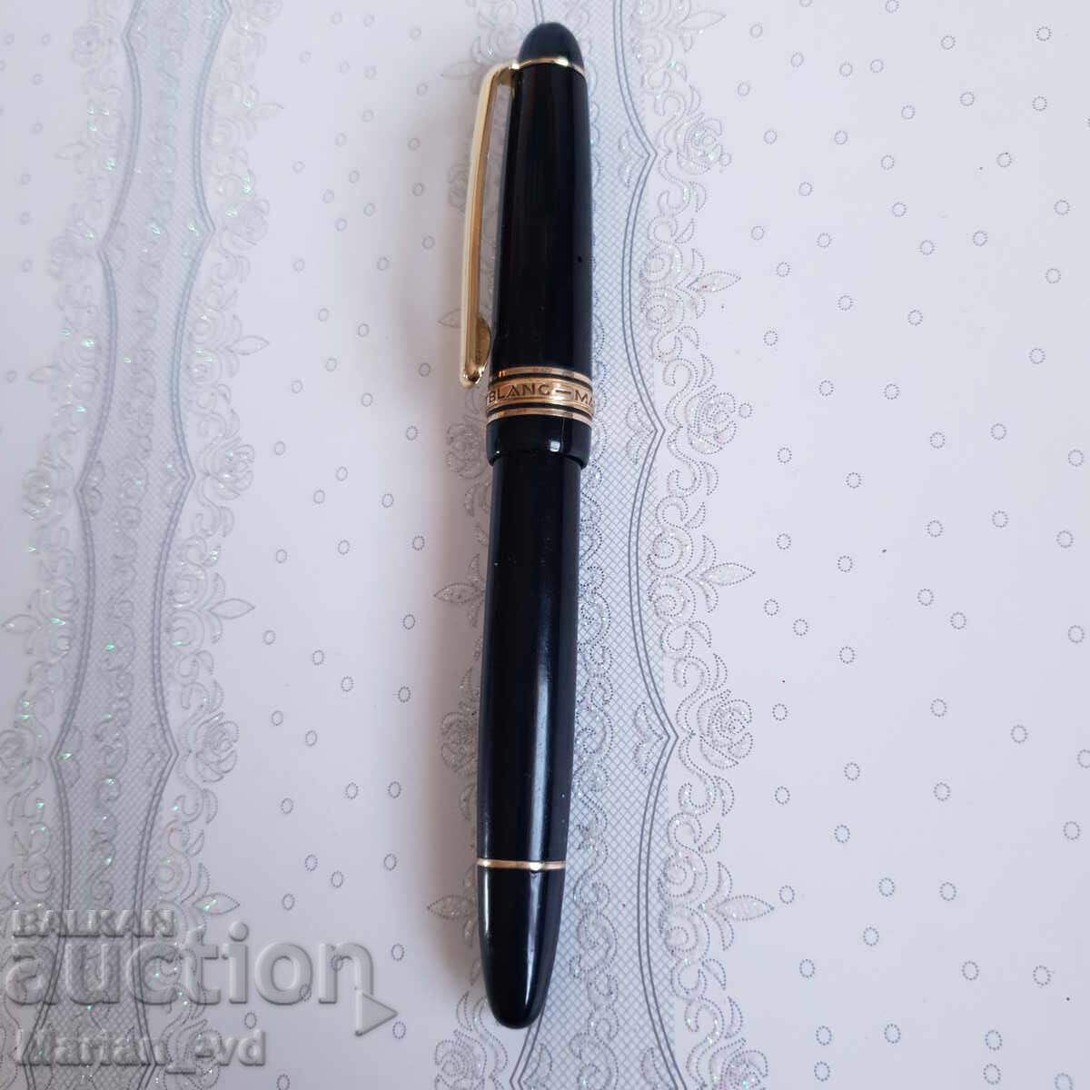 Στυλό Vintage Montblanc Masterpiece 142 με χρυσή μύτη