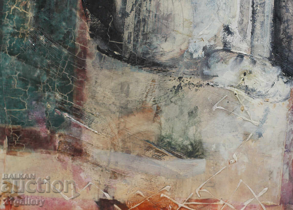 Abstract composition oil painting - 7 Abstract composition oil painting - 7