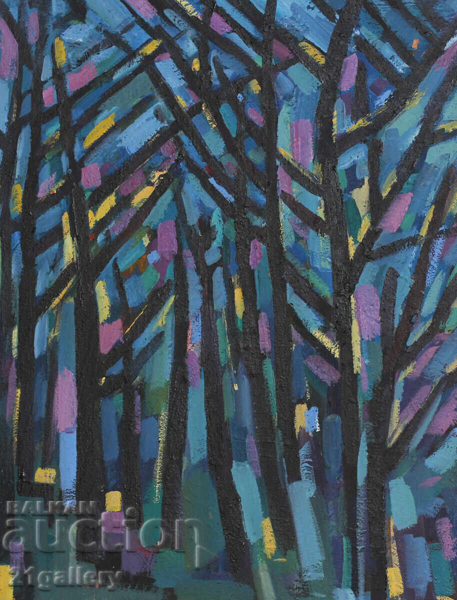 Delivery of Lyubomir Doychev, oil paints, signed 2010. Delivery of Lyubomir Doychev, oil paints, signed 2010.