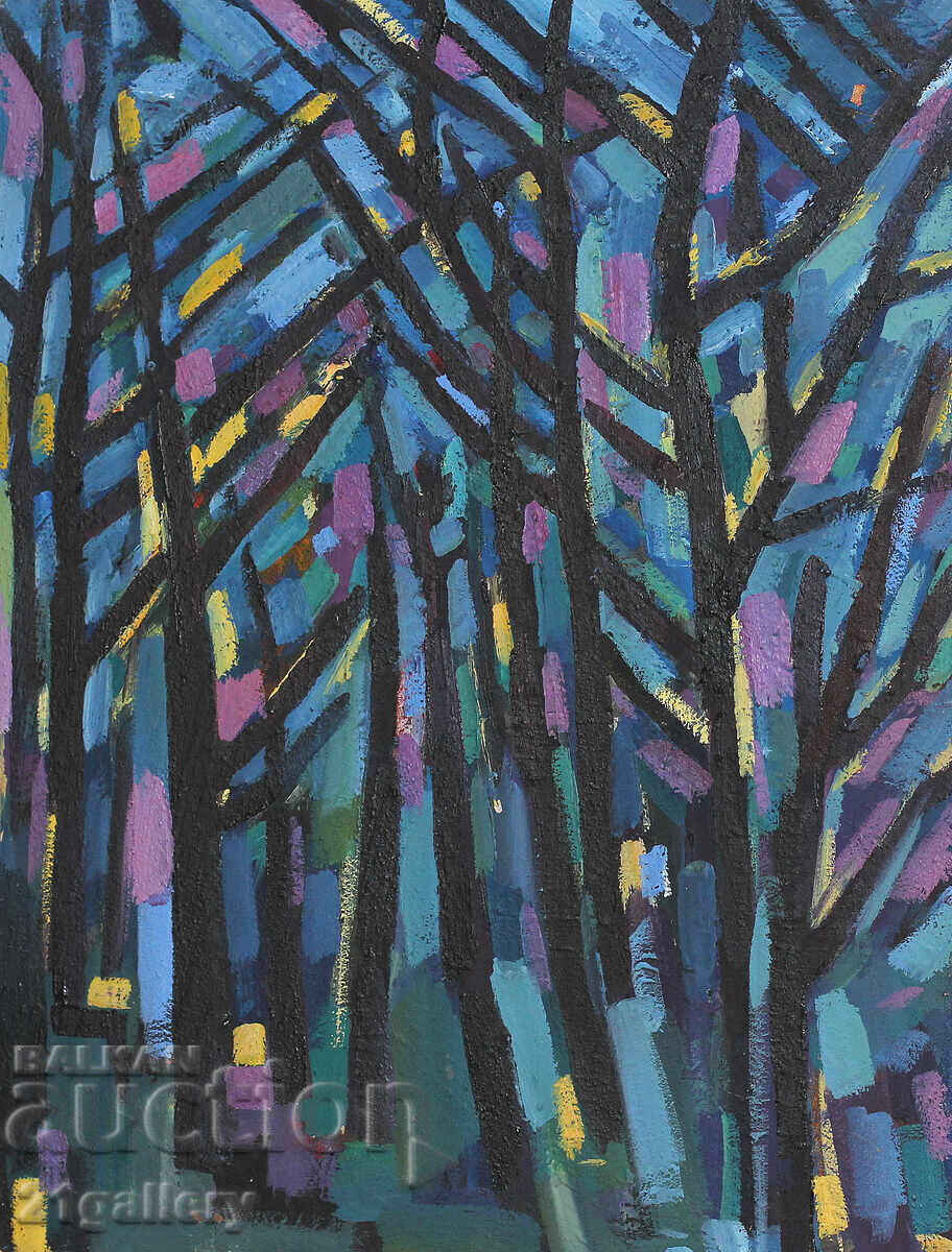 Lyubomir Doychev, oil paints, signed 2010. Lyubomir Doychev, oil paints, signed 2010.