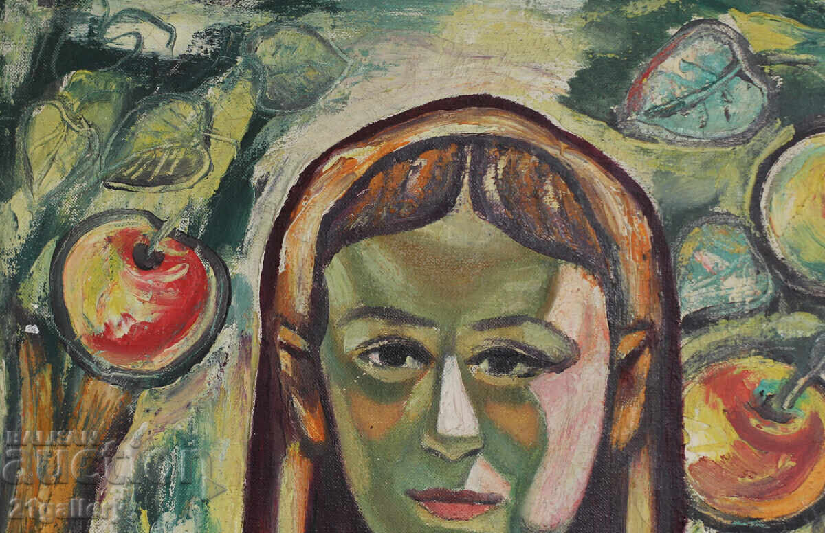 Todor Kalpakchiev (1913 - 1984) Female portrait - 7 Todor Kalpakchiev (1913 - 1984) Female portrait - 7