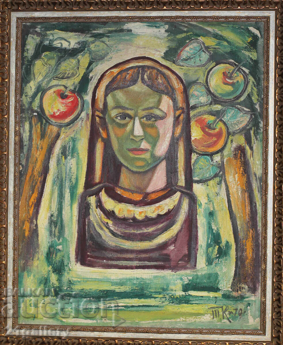 Todor Kalpakchiev (1913 - 1984) Female portrait Todor Kalpakchiev (1913 - 1984) Female portrait