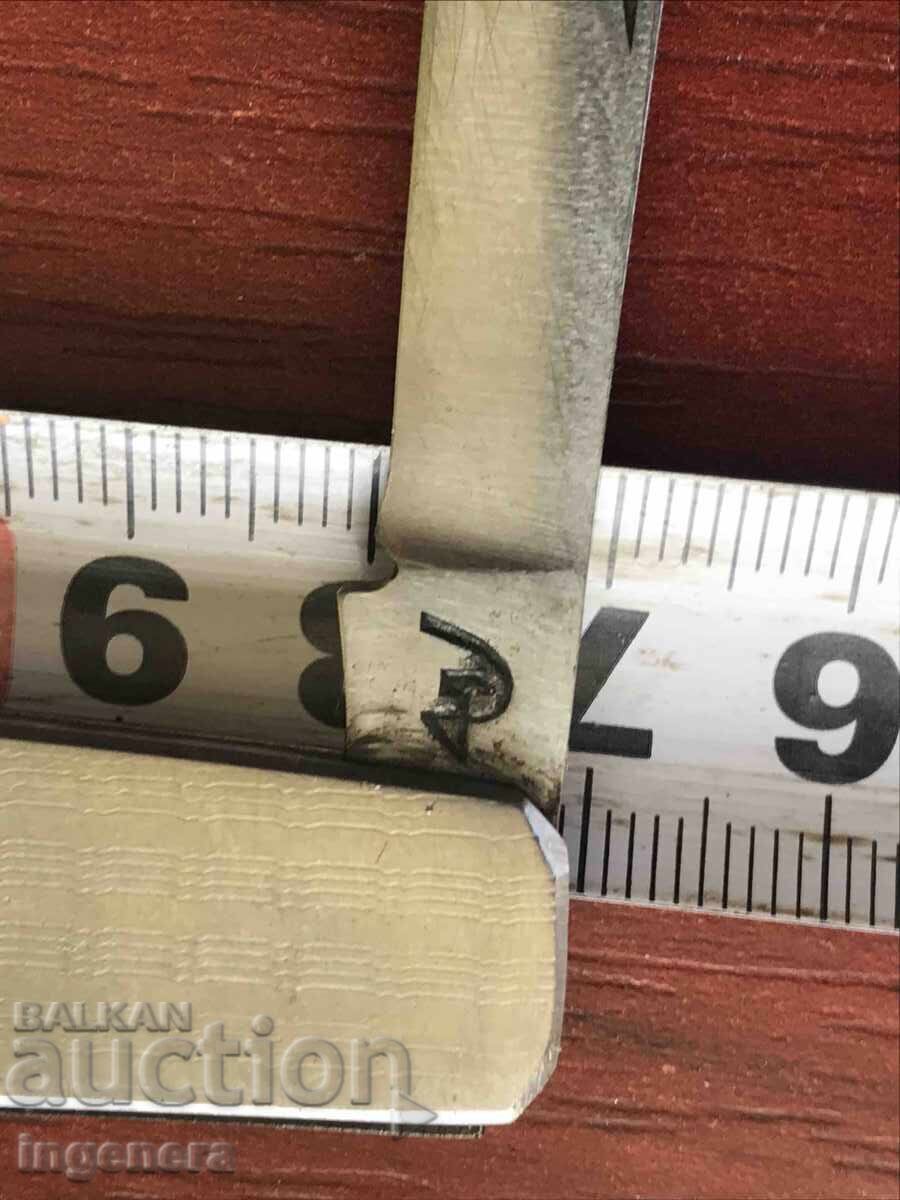 Delivery of FOLDING KNIFE LEG ANTIQUE BLADE-LARGE THORN