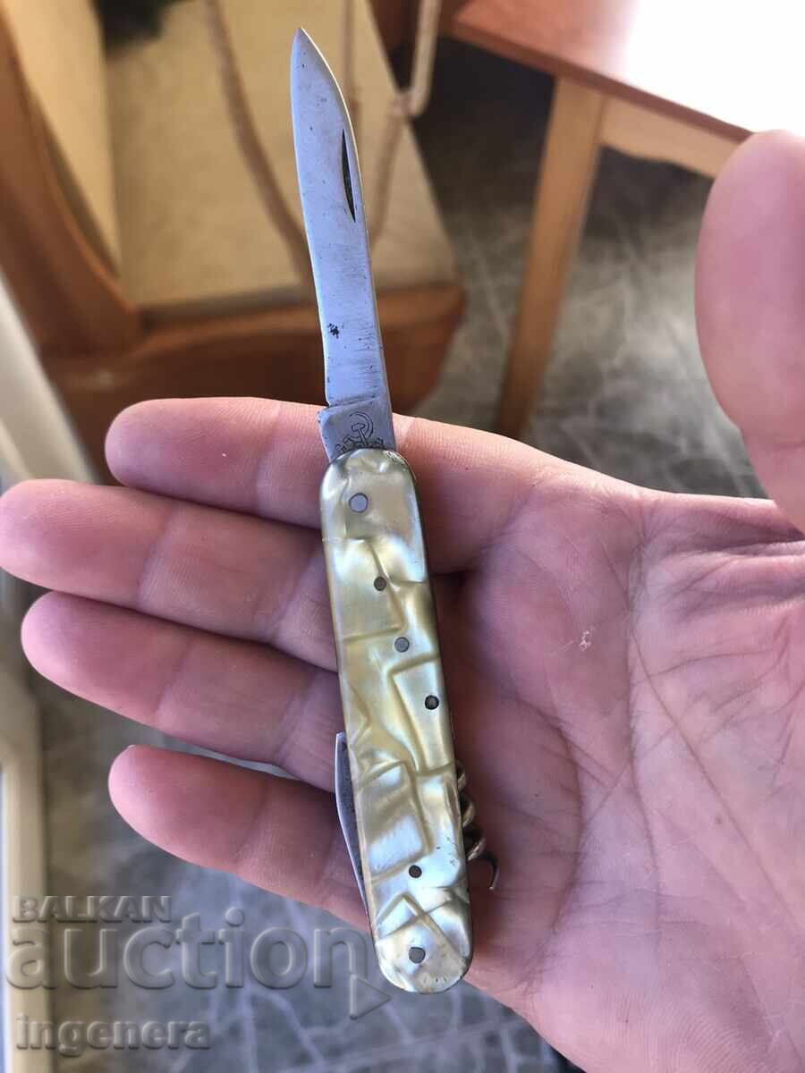 Delivery of FOLDING KNIFE, OLD BLADE, WOODEN HANDLE Delivery of FOLDING KNIFE, OLD BLADE, WOODEN HANDLE