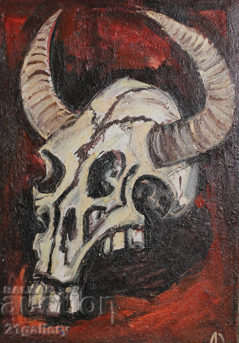 Lyubomir Doychev, still life, oil paints, signed with price 300.00 BGN | € 153.39 Lyubomir Doychev, still life, oil paints, signed with price 300.00 BGN | € 153.39