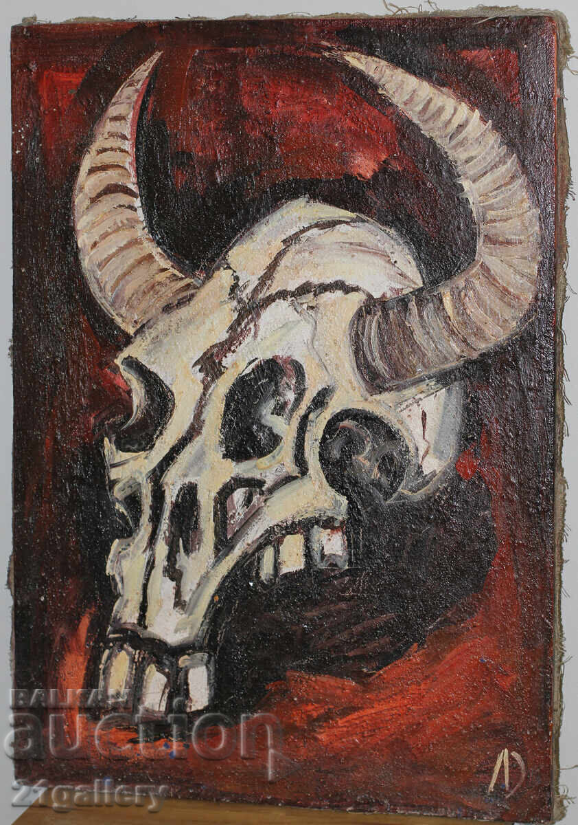 Auction Lyubomir Doychev, still life, oil paints, signed Auction Lyubomir Doychev, still life, oil paints, signed