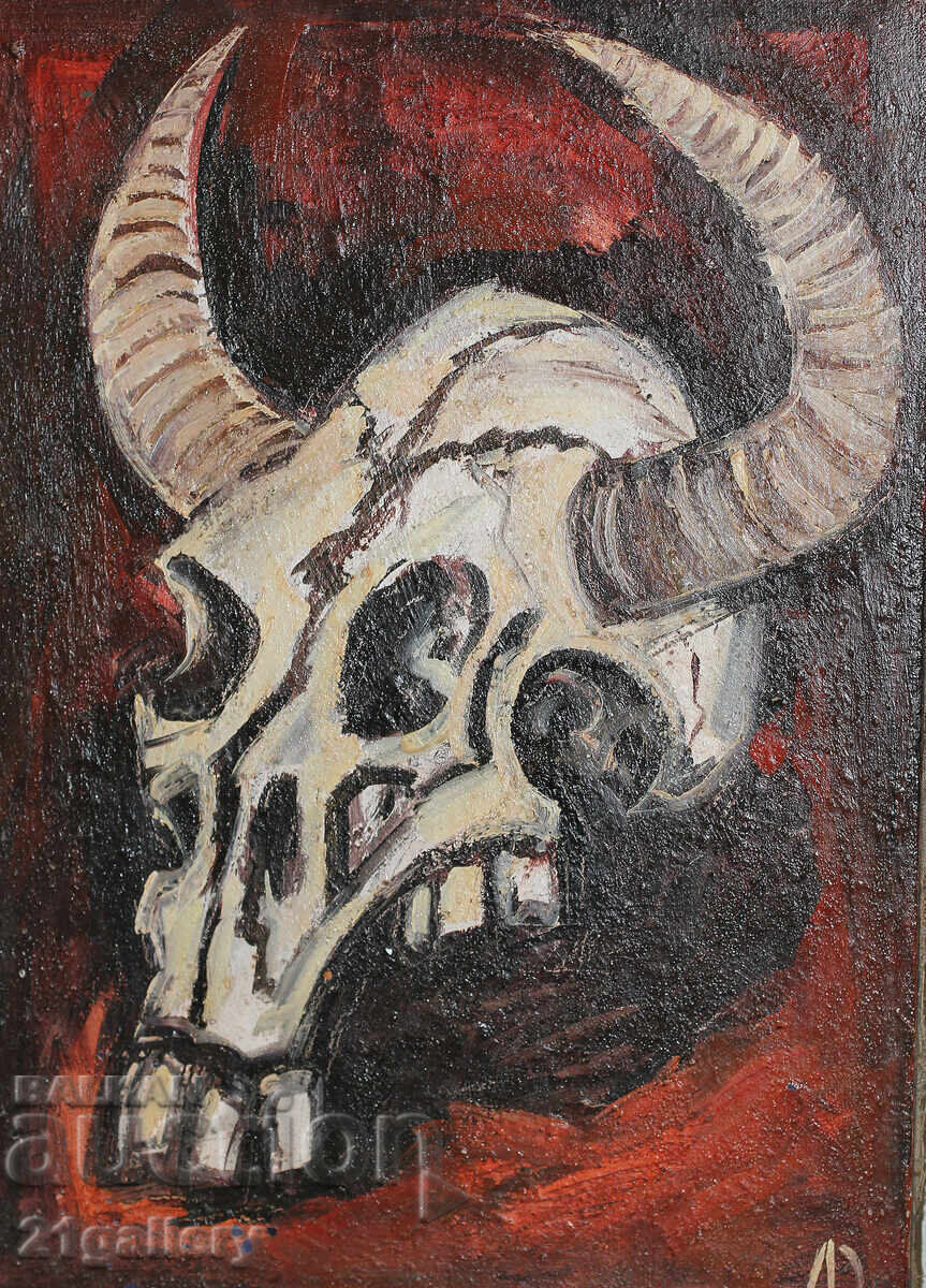 Lyubomir Doychev, still life, oil paints, signed Lyubomir Doychev, still life, oil paints, signed