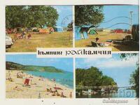 Card Bulgaria Kamchia River Estuary Camping „Paradise” 2*