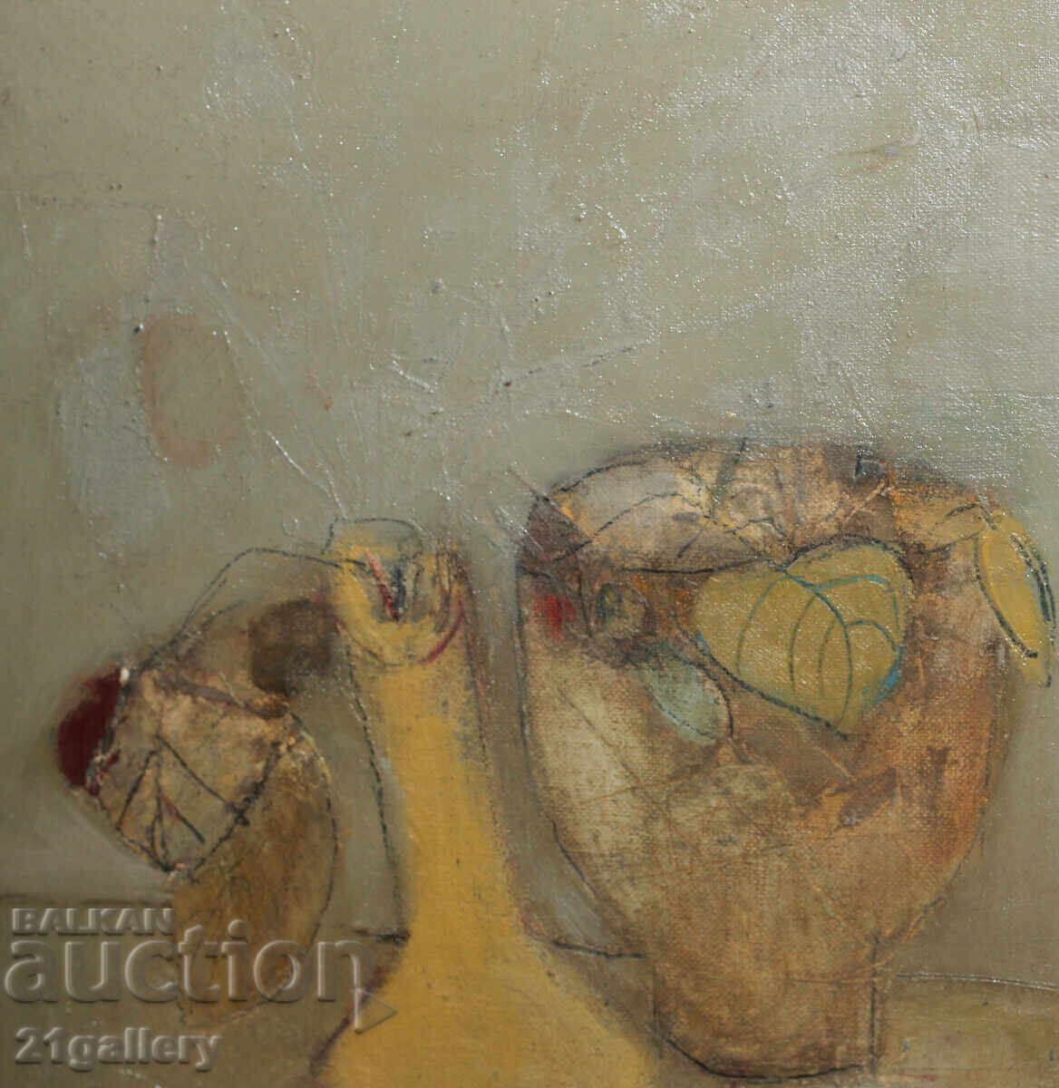 Delivery of Still life, oil paints 1988. Delivery of Still life, oil paints 1988.