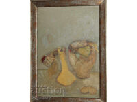 Natura moartă, vopsele în ulei, 1988.