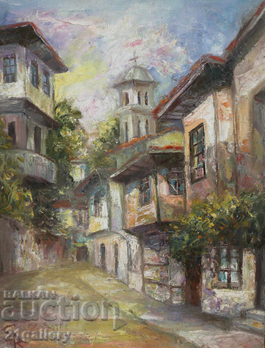 Cityscape, oil paintings with price 180.00 BGN | € 92.03 Cityscape, oil paintings with price 180.00 BGN | € 92.03