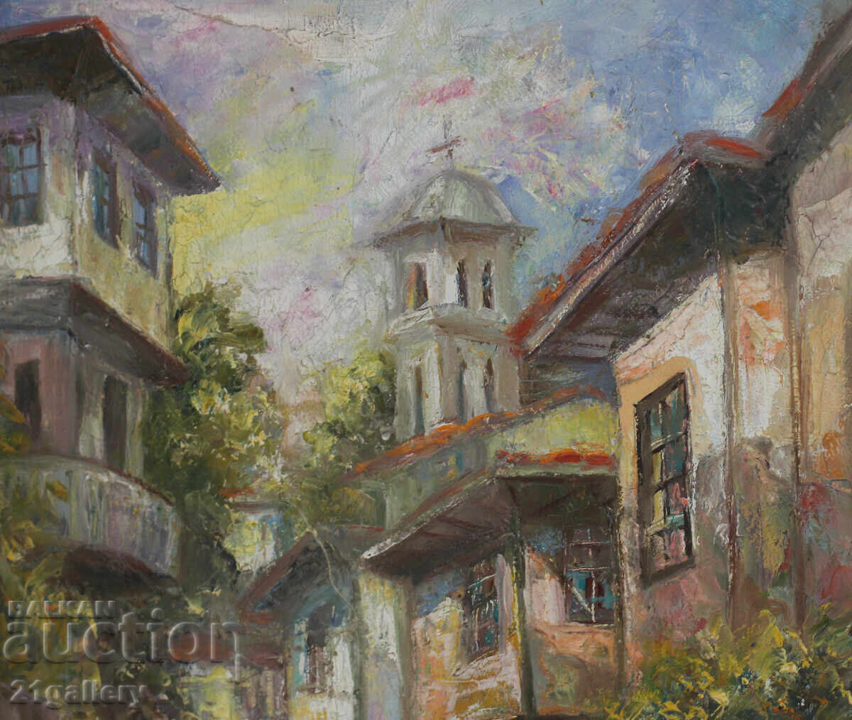 Cityscape, oil paintings - 5 Cityscape, oil paintings - 5