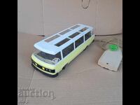 Old toy bus with remote control