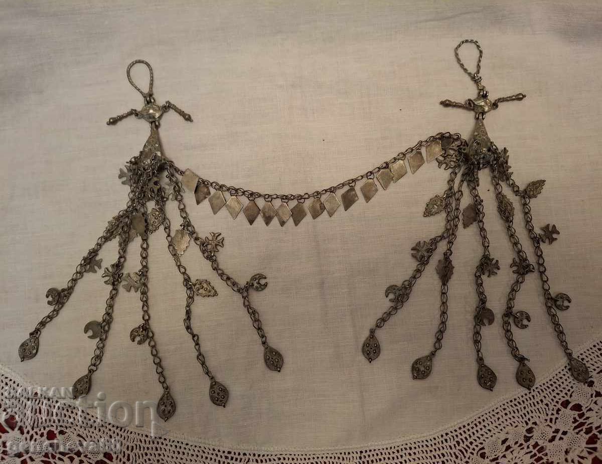 Revival Jewelry Earrings, chin strap (sachan) - 5 Revival Jewelry Earrings, chin strap (sachan) - 5